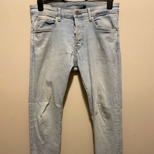 Blue H&M Super Skinny Jeans